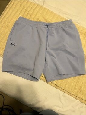 Under Armour Men's Pale light purple Performance Athletic Shorts